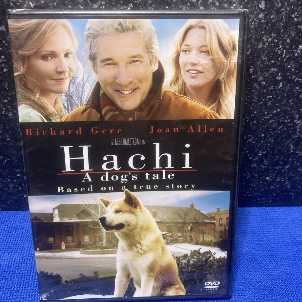 Hachi: A Dog's Tale (DVD, Tall Case, Movie) Richard Gere, Joan Allen